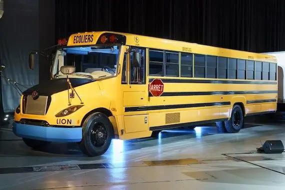 Autobus Séguin commande 55 autobus scolaires à Lion Électrique