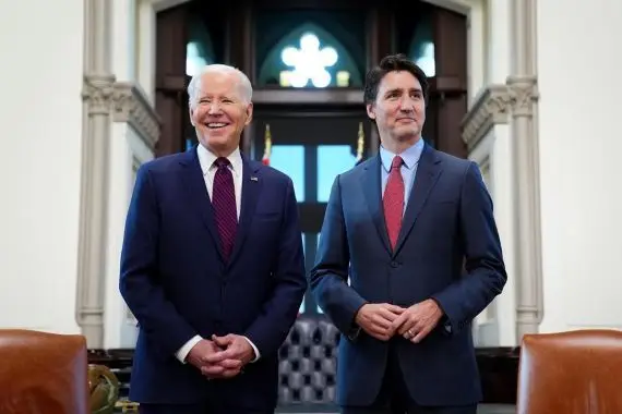 Trudeau à Washington pour parler d’économie et de migration