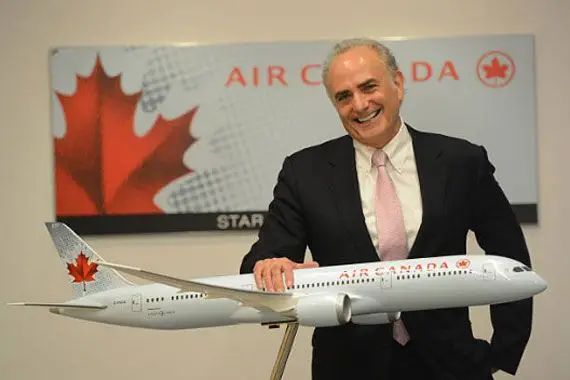 Économie: le PDG d’Air Canada s’en prend au gouvernement