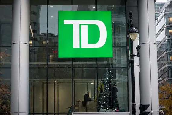 Bourse: la Banque TD s'approche d'un niveau de support
