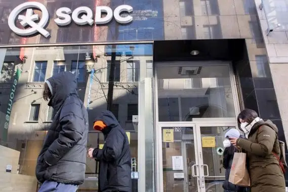 SQDC: 54M$ versés à Québec pour le premier trimestre