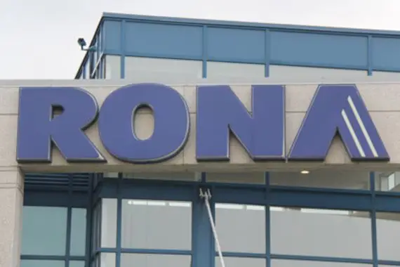 Rona supprime 300 emplois à travers le pays