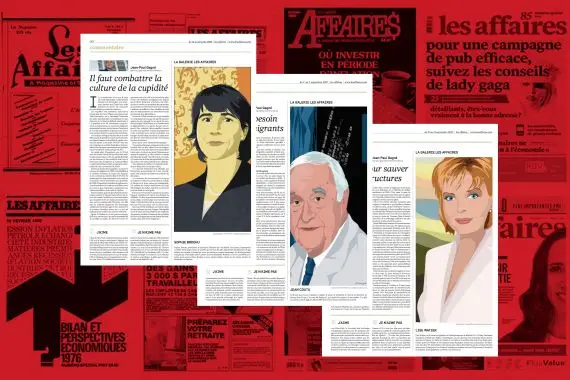 Galerie «Les Affaires»: portrait des personnalités du Québec
