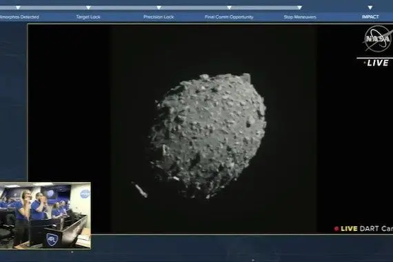 NASA: comme prévu, la sonde DART s’est écrasée sur un astéroïde