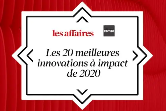 Prix Novae: les 20 meilleures innovations à impact de 2020