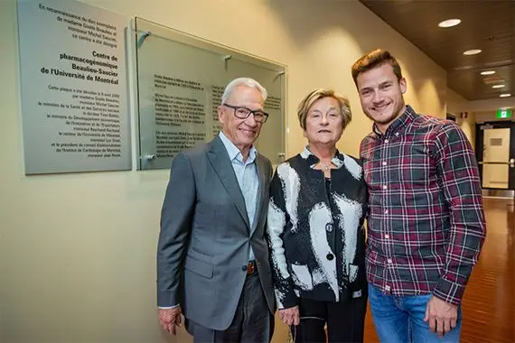 Michel Saucier, Gisèle Beaulieu et Michel-Olivier B. Saucier, une famille au cœur de la philanthropie