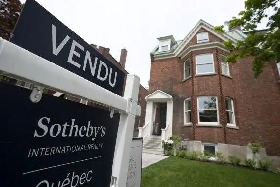 Les ventes de maisons sont en baisse de 4% à Montréal