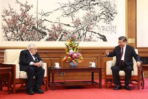 Quand Xi recevait Kissinger, un «diplomate de légende»