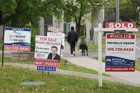 Recul des ventes de maison au Canada en novembre