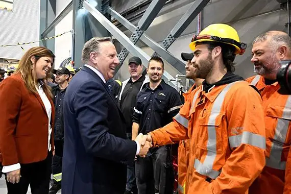 Le complexe hydroélectrique de la Romaine inauguré en grand