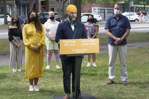 Singh veut séduire l’électorat québécois en début de campagne
