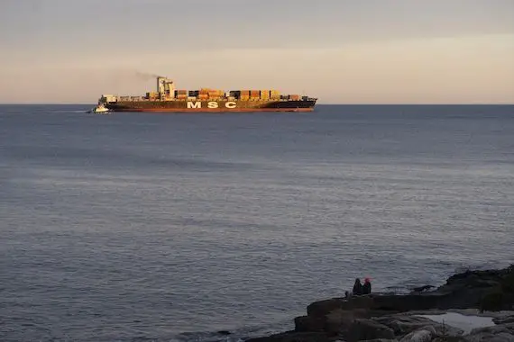 Mer Rouge: baisse de 22% du trafic maritime après les attaques