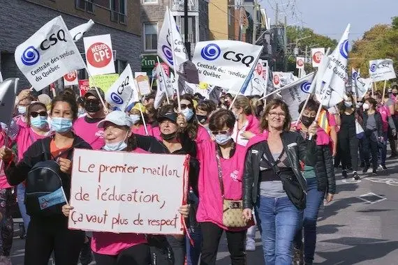 Grève CPE: possible de régler avec Québec jeudi, croit la FIPEQ