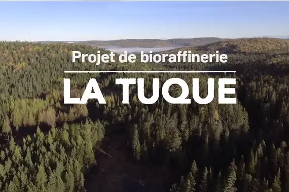 BioÉnergie La Tuque veut transformer des résidus forestiers en di