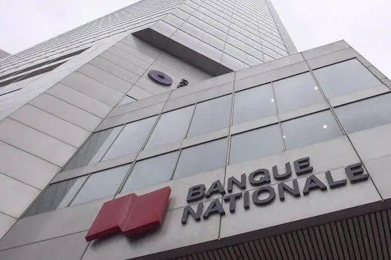 Banque Nationale: hausse de bénéfices au 4e trimestre