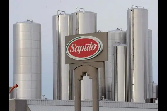 Saputo s’entend pour vendre deux usines de transformation du lait