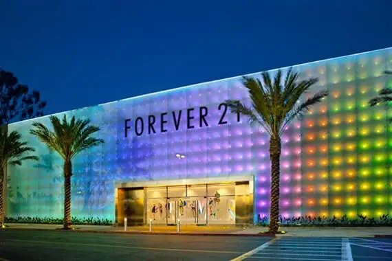 La chaîne américaine Forever 21 se déclare en faillite