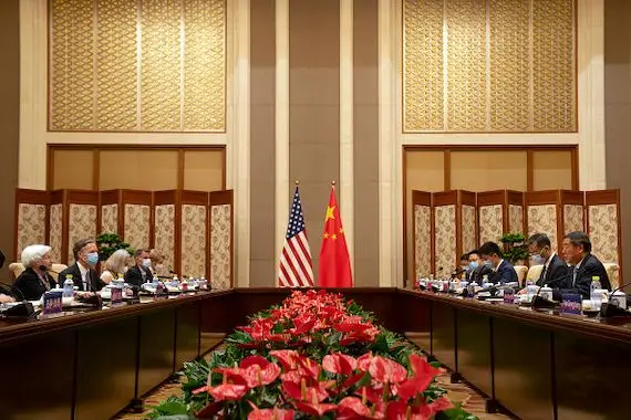 États-Unis et Chine lancent des groupes de travail économiques
