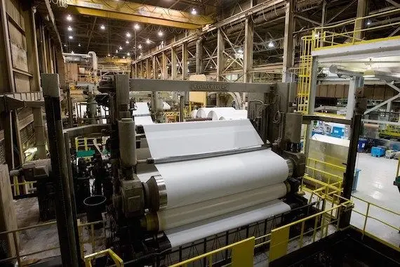Usine Kruger: une machine à papier sera deux fois plus grosse