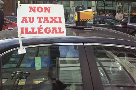 Mais quel est le véritable problème du taxi?