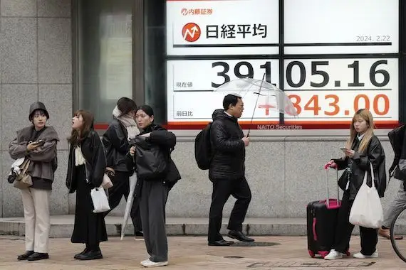 Le Nikkei 225 japonais établit un nouveau record
