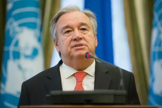 Guterres demande aux pays riches de taxer les énergies fossiles