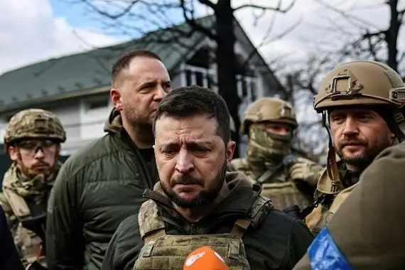 Ukraine: Zelensky dans la ville de Kherson reprise aux Russes