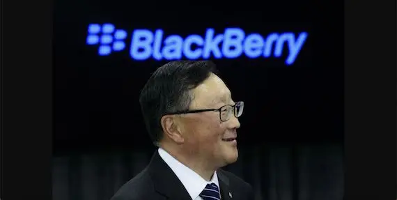 Le patron de BlackBerry, John Chen, quitte l’entreprise