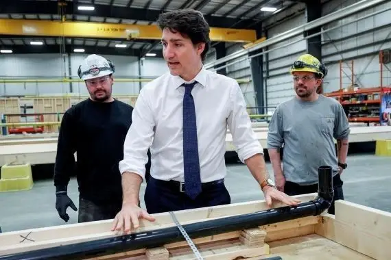 Trudeau fait une annonce de 600M$ pour le logement abordable