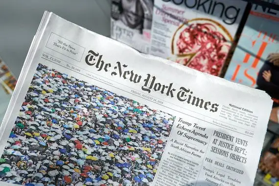 Le New York Times vise 15 millions d’abonnés d’ici la fin de 2027