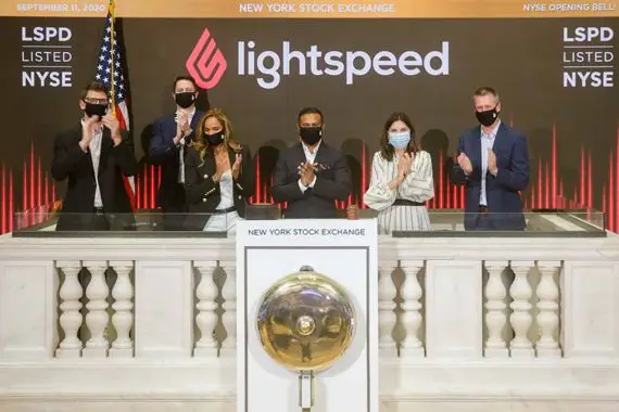 Lightspeed fait une entrée difficile à la Bourse de New York