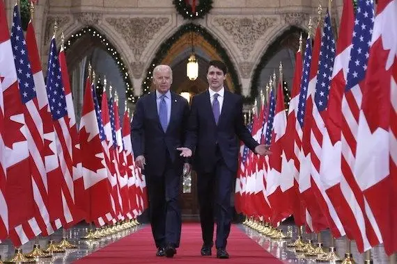 Premier entretien entre Justin Trudeau et Joe Biden vendredi