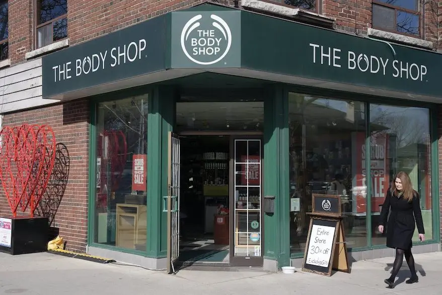 Un juge autorise le processus de vente de The Body Shop Canada
