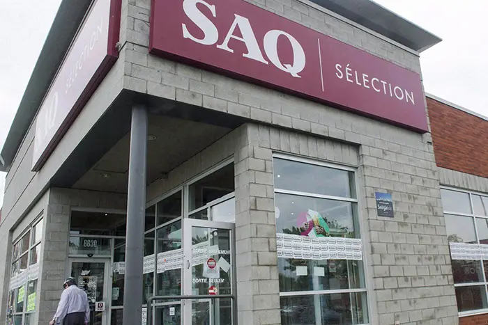 Les ventes ont diminué dans les succursales de la SAQ au 1T