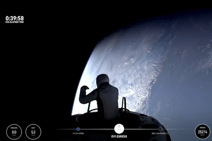 SpaceX: première sortie spatiale privée