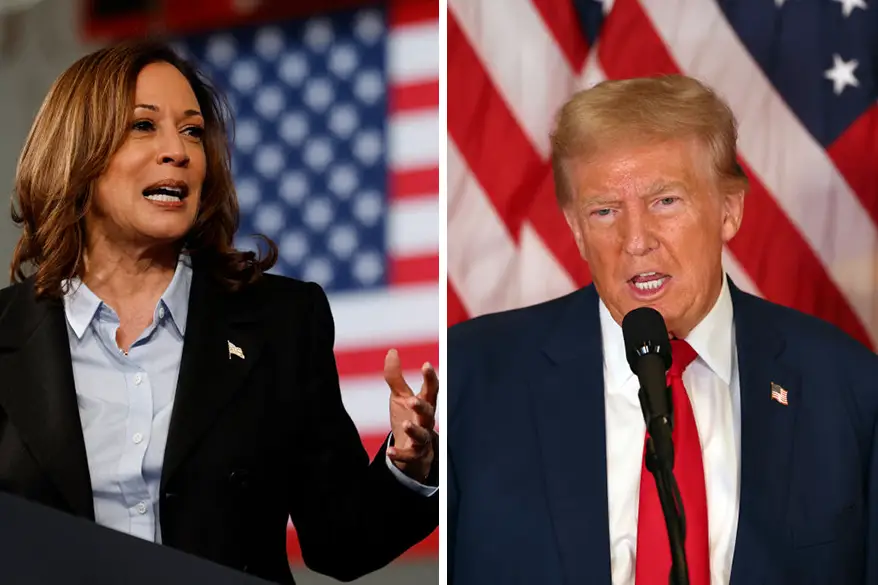 J-8: Trump et Harris reprennent leur campagne à couteaux tirés