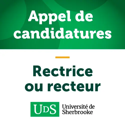 Appel de candidatures pour le poste de rectrice ou recteur