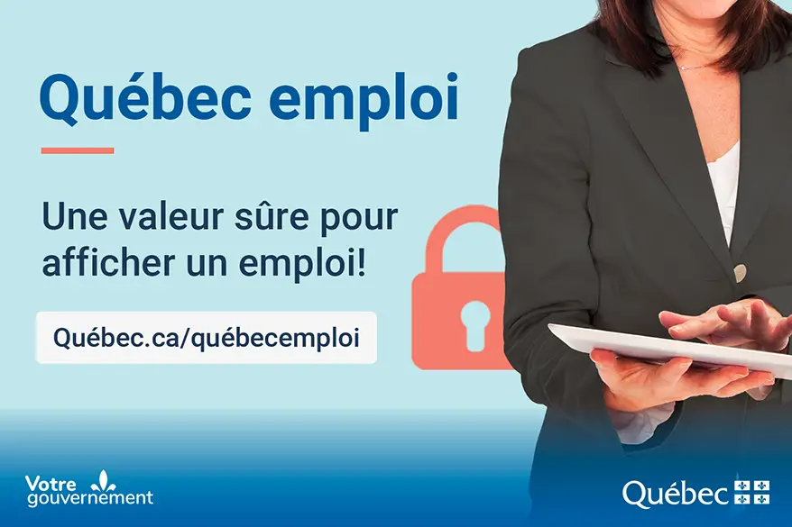 Québec emploi : un site Web sécuritaire et gratuit