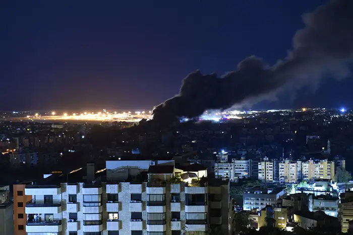 Violentes frappes israéliennes au sud de Beyrouth