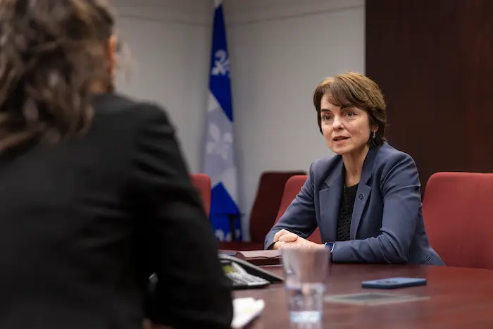 Table éditoriale avec Christine Fréchette: de l’énergie à revendre