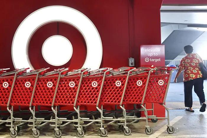 Target sombre à Wall Street