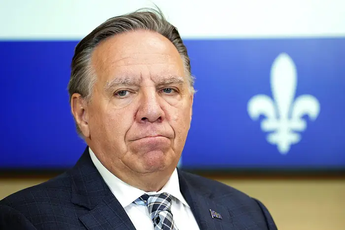 François Legault est moins populaire que Justin Trudeau, selon un récent sondage